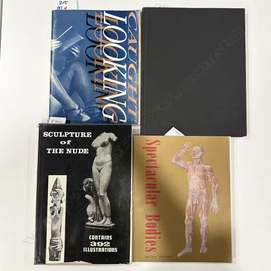 FOUR BOOKS ON NUDE STUDY